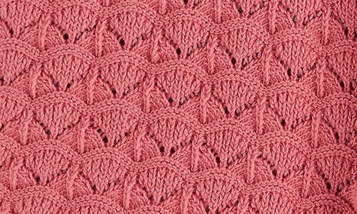 Scotch & Soda Kids' Scallop Pointelle Knit Shorts In Rose Pink