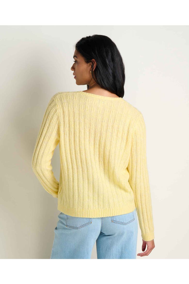 Cloudcover Pullover Sweater, Alternate, color, Chamomile