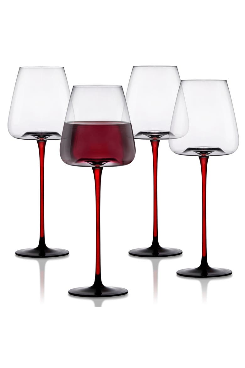Concave Wine Glasses - Set of 2, Main, color, Clear