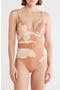 Underwire Belted One-Piece Swimsuit