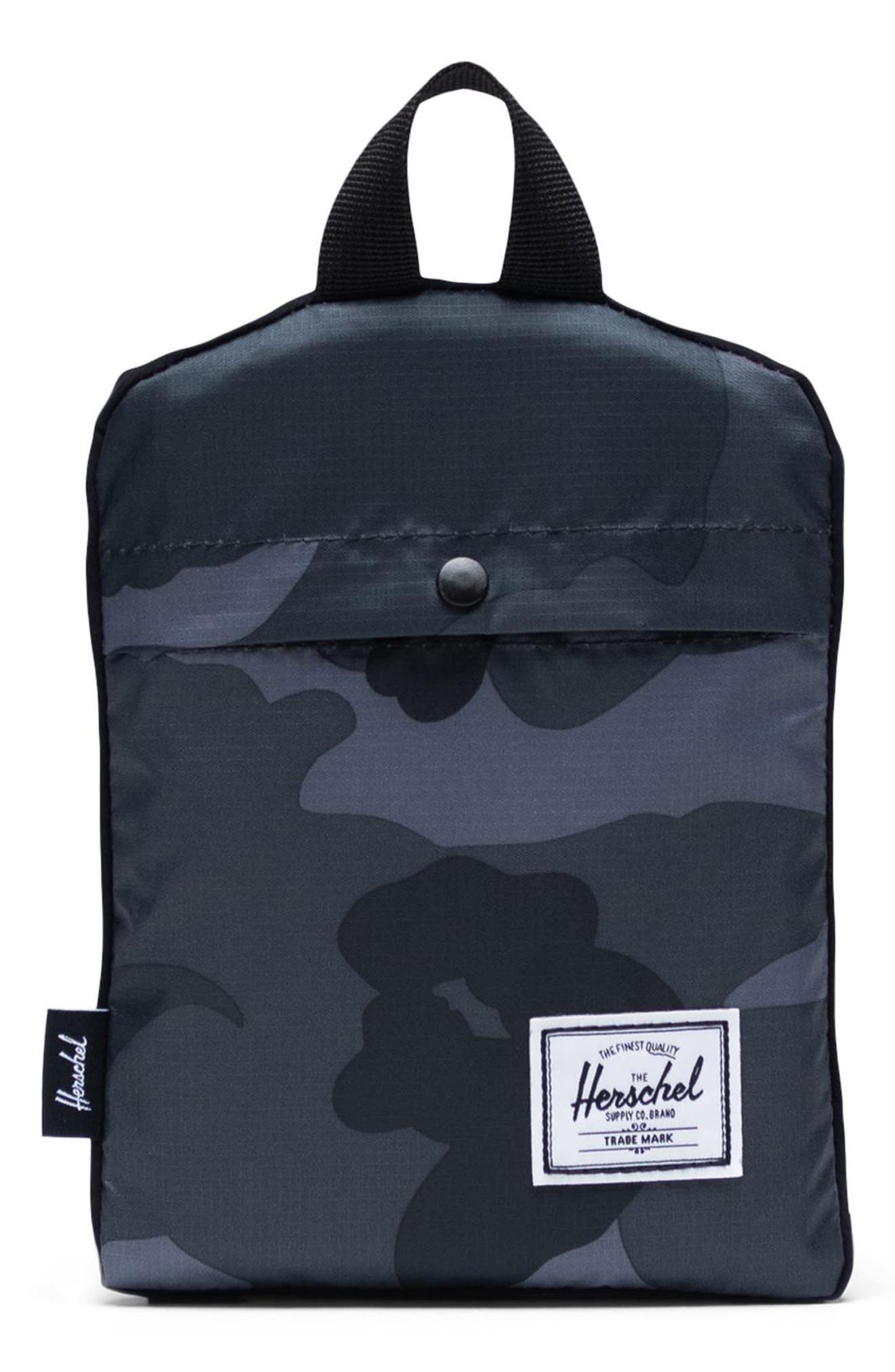 Packable Duffle Bag, Alternate, color, NIGHT CAMO