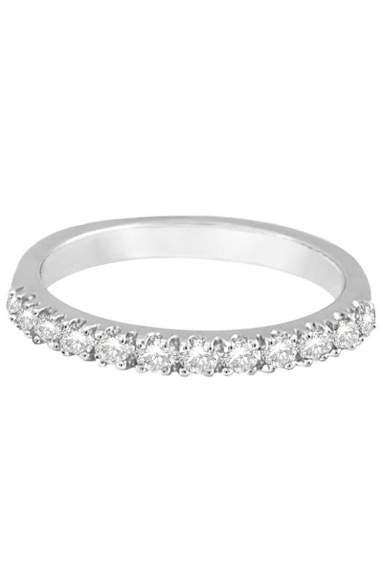 Diamond Stackable Ring Anniversary Band in 14k, Alternate, color, 0.25ct/White Gold