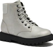 Lands' End Girls Zip Up Lugged Boots