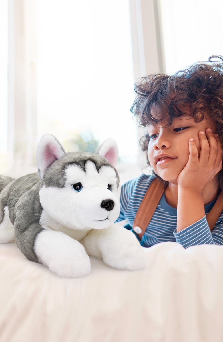 FAO Schwarz Sweet Husky Plush Stuffed Animal, Alternate, color, 