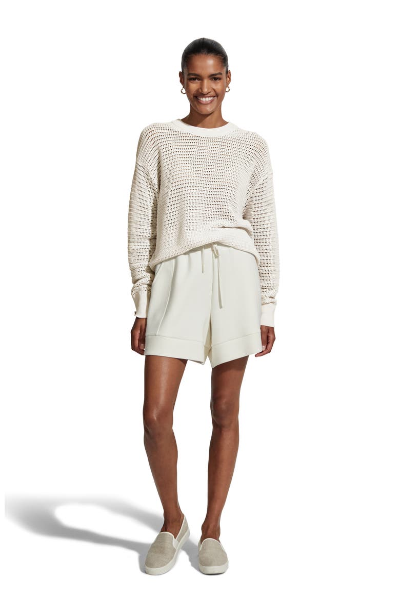 Kershaw Crewneck Sweater, Alternate, color, EGRET