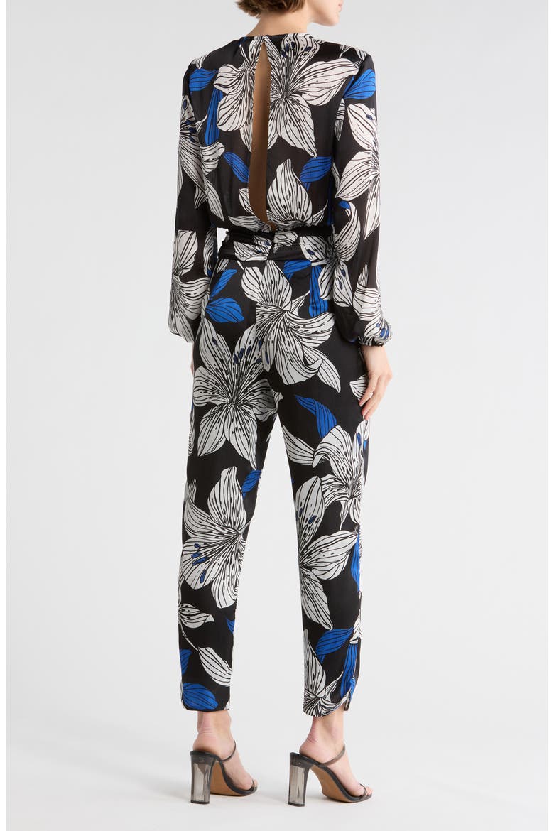 Valery Jumpsuit, Alternate, color, BLACK LILY PRINT
