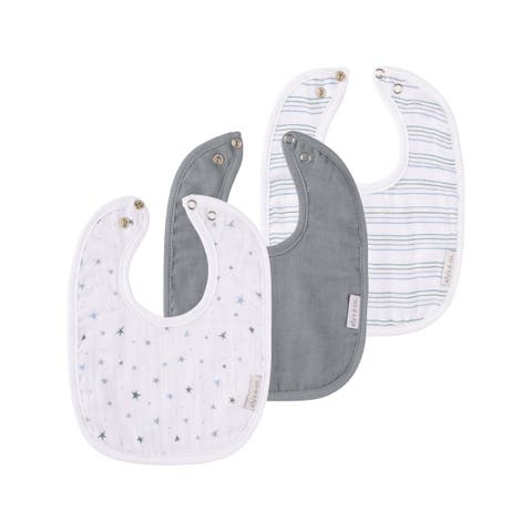 Muslin Terry Bib 3 Pack