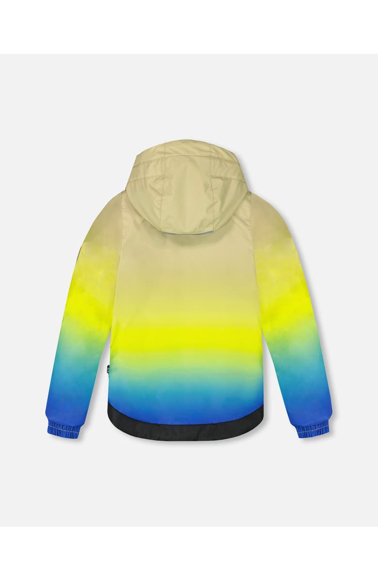 Deux par Deux Two-Piece Play Snowsuit with Gradient Jacket, Alternate, color, Black