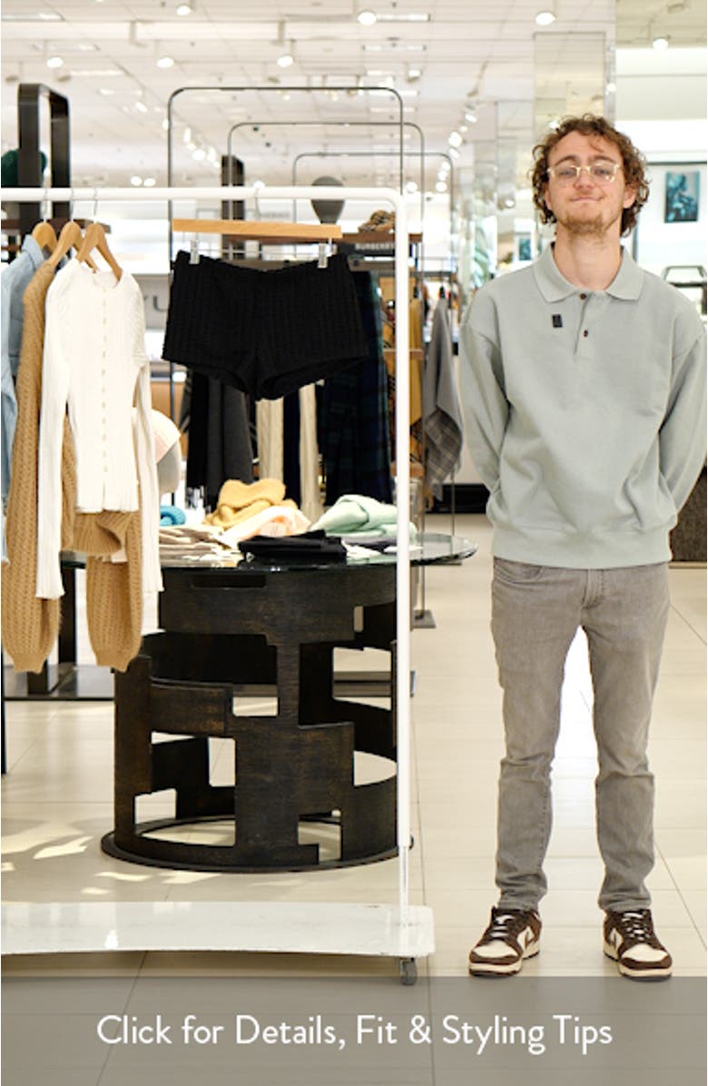 Phoebe Textured Knit Shorts, sales video thumbnail