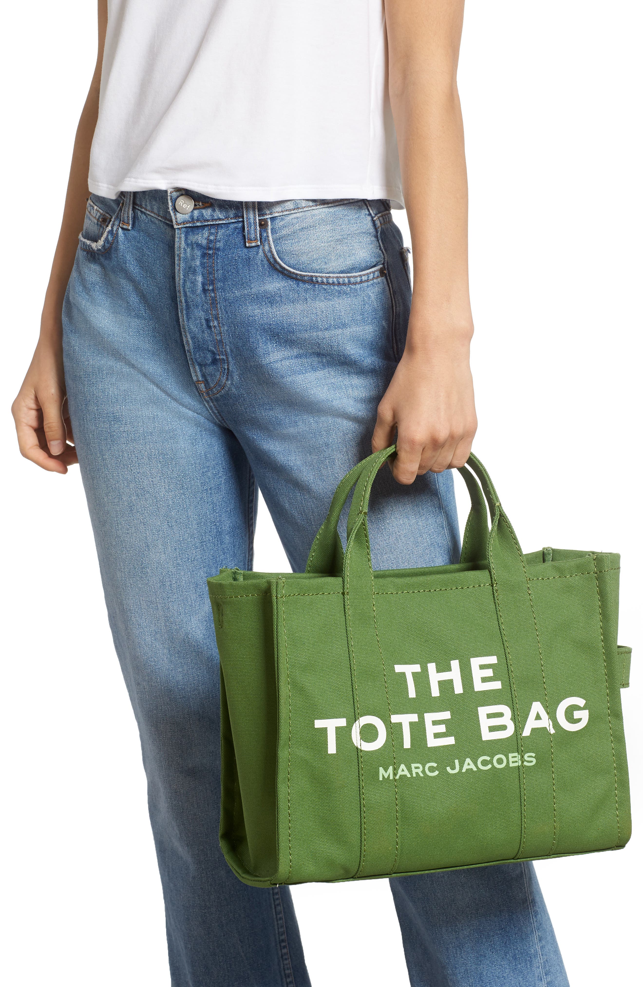 Женские сумки Marc Jacobs The Canvas Medium Tote Bag — фото 3