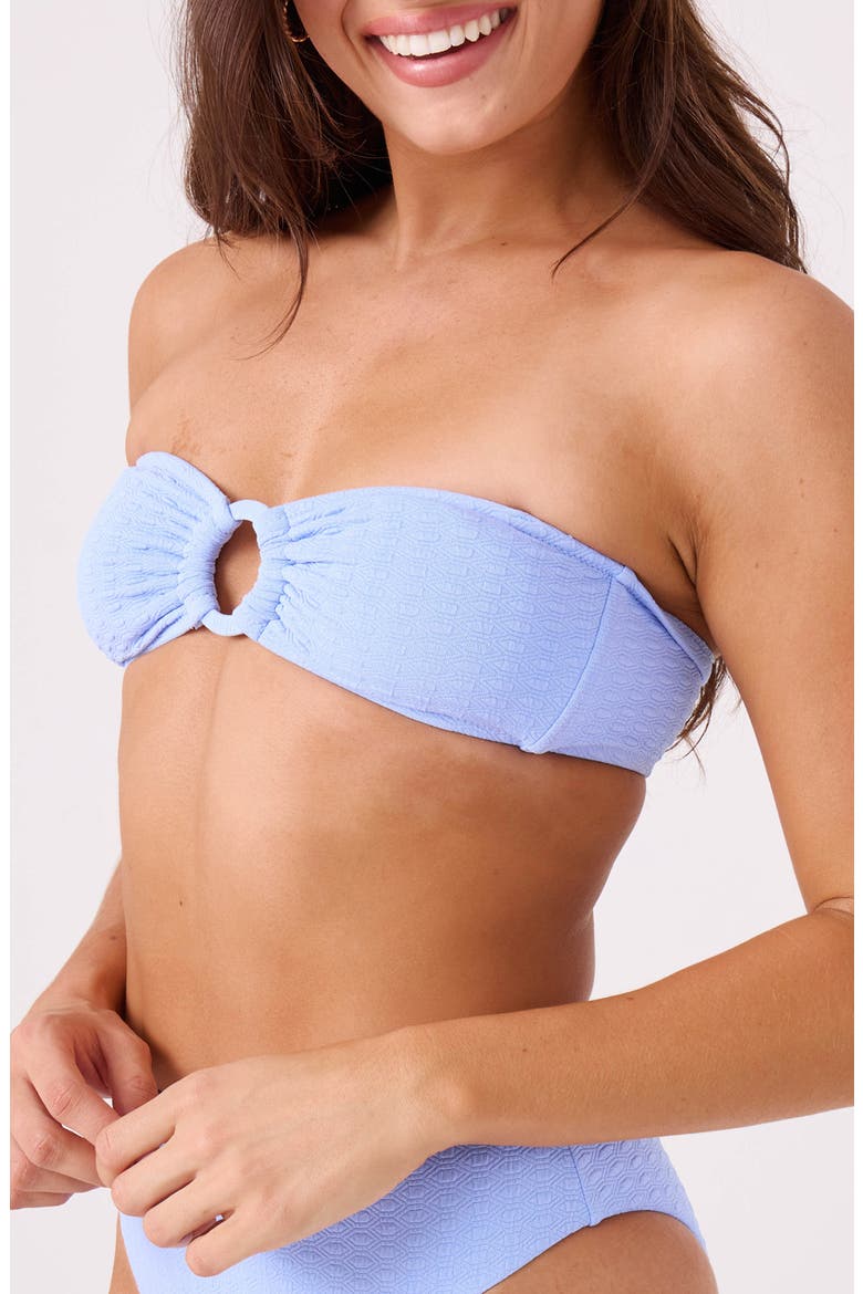Haleiwa Bandeau Bikini Top, Main, color, OPEN AIR