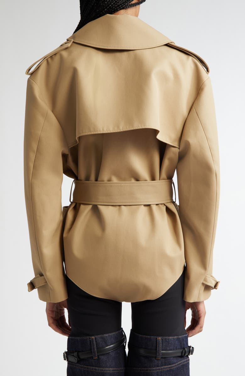 Coperni Trench Bodysuit, Alternate, color, 