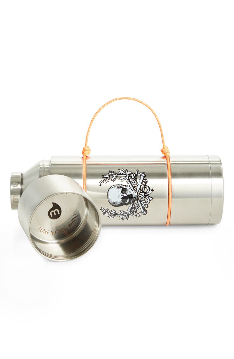 Noah x Mizu Skull Crest Stainless Steel Growler, Alternate, color,