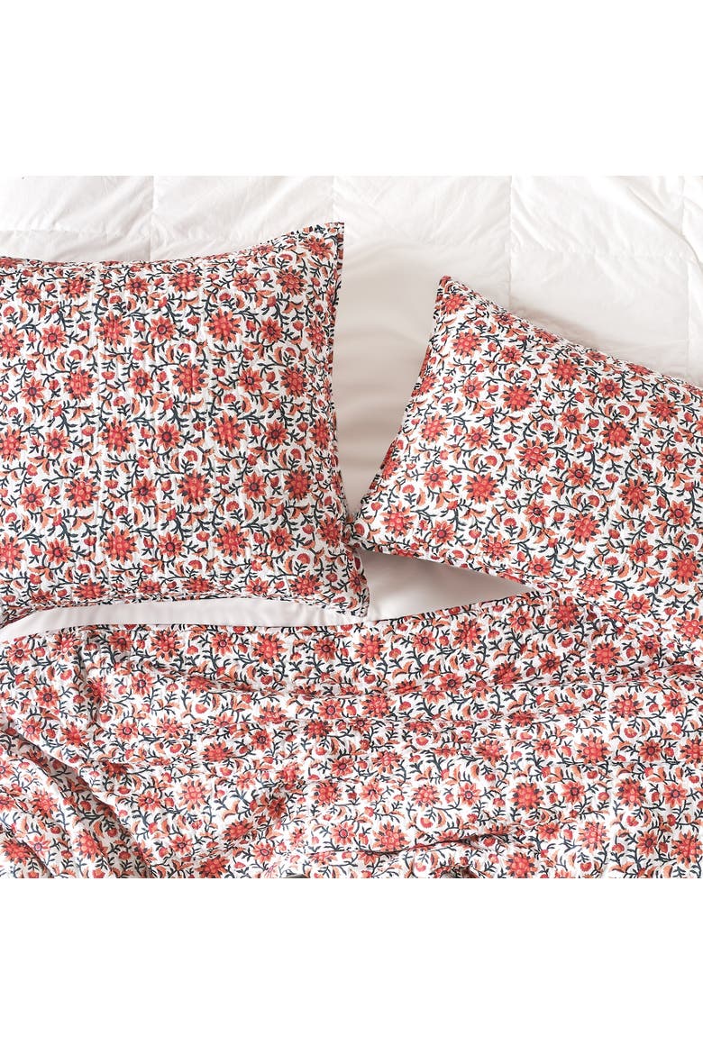 20" x 26" Colley Cotton Standard Sham - Machine Washable, Alternate, color, Orange