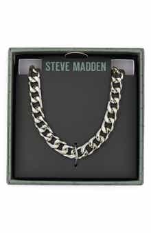 Steve Madden Curb Chain Necklace