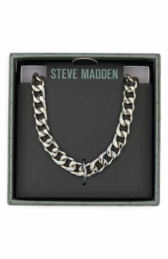 Steve Madden Curb Chain Necklace