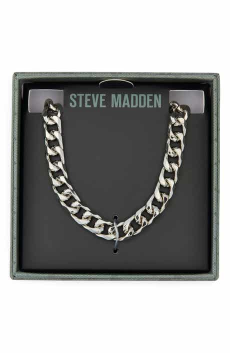Steve Madden Curb Chain Necklace
