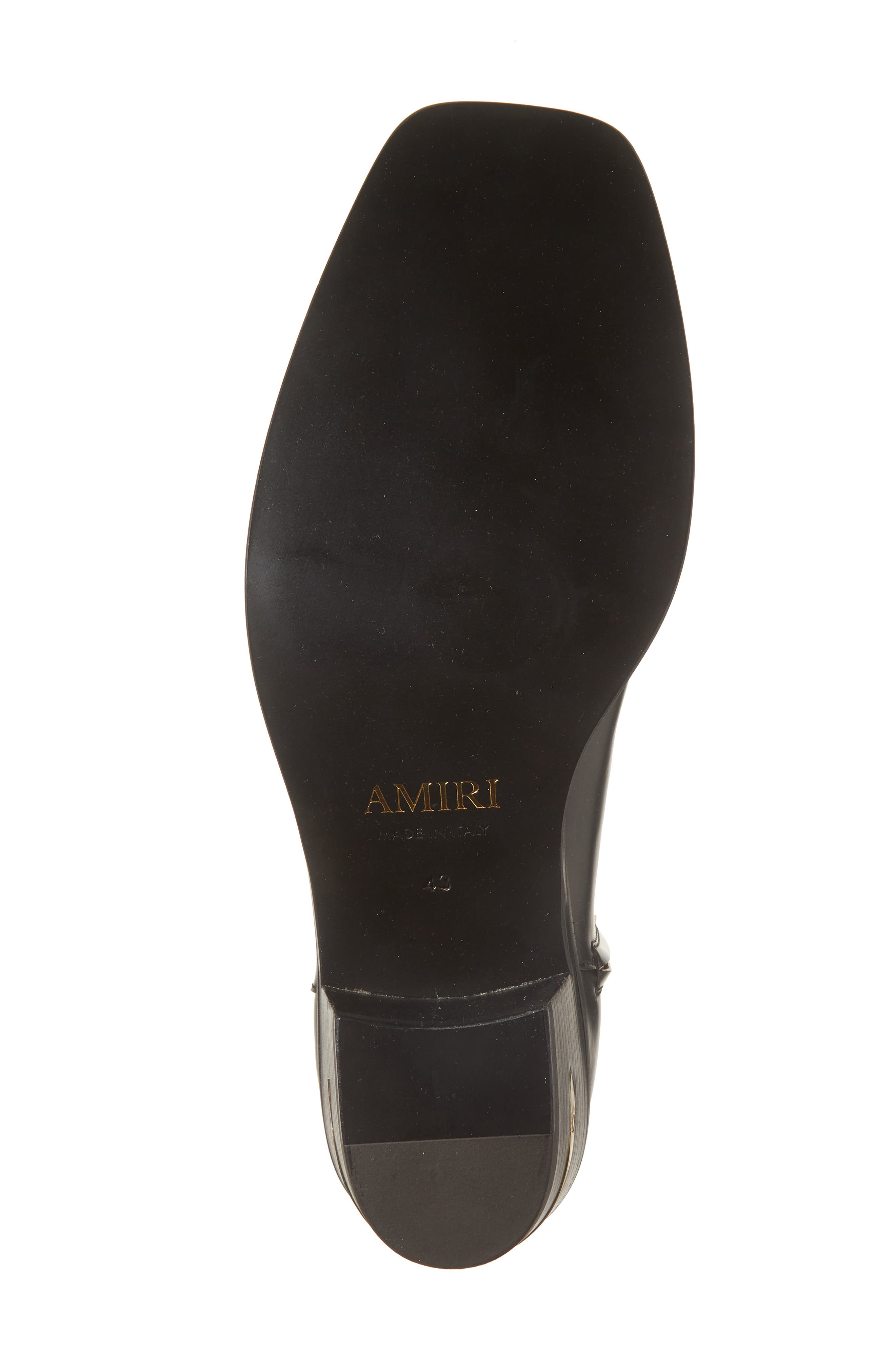 AMIRI MA Logo Boot, Alternate, color, Black