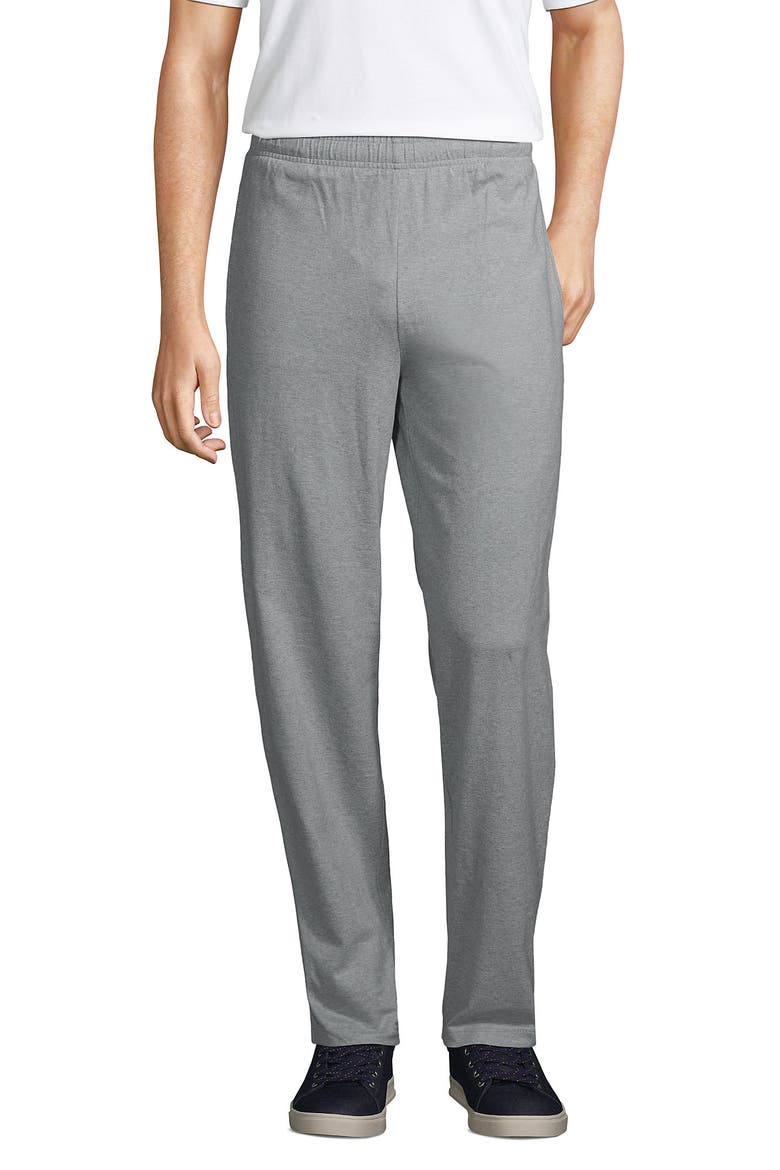 Jersey Knit Pant, Alternate, color, Gray Heather