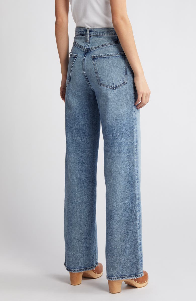 FRAME Le Jane High Waist Wide Leg Jeans, Alternate, color,