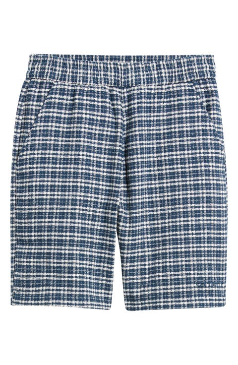 Kander Plaid Cotton Shorts