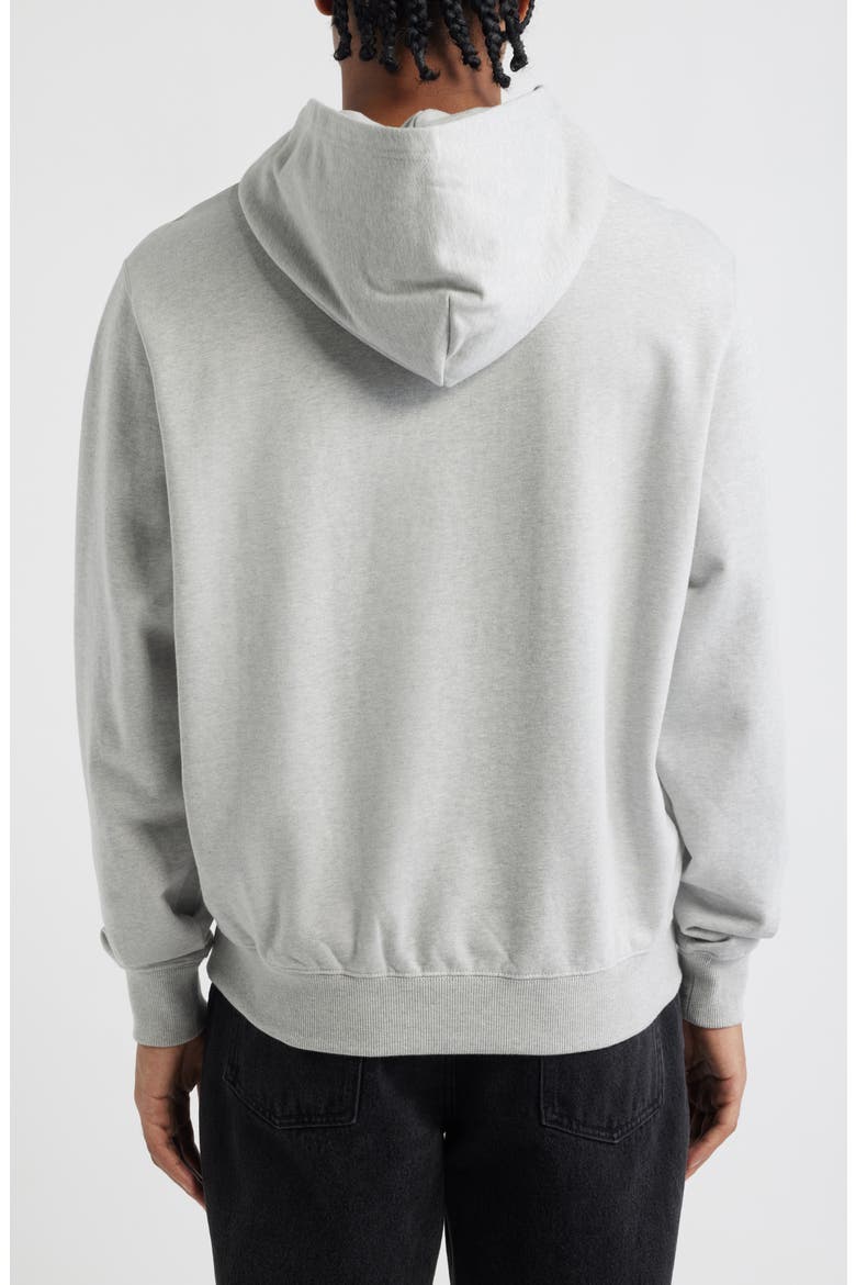 Camo Logo Graphic Hoodie, Alternate, color, HEATHER GREY