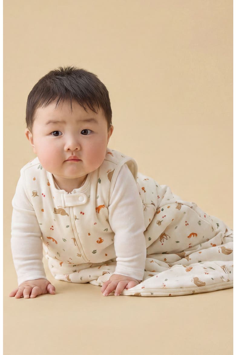 Front Opening Sleeping Bag 2.5 Tog, Alternate, color, Woodland Tofu