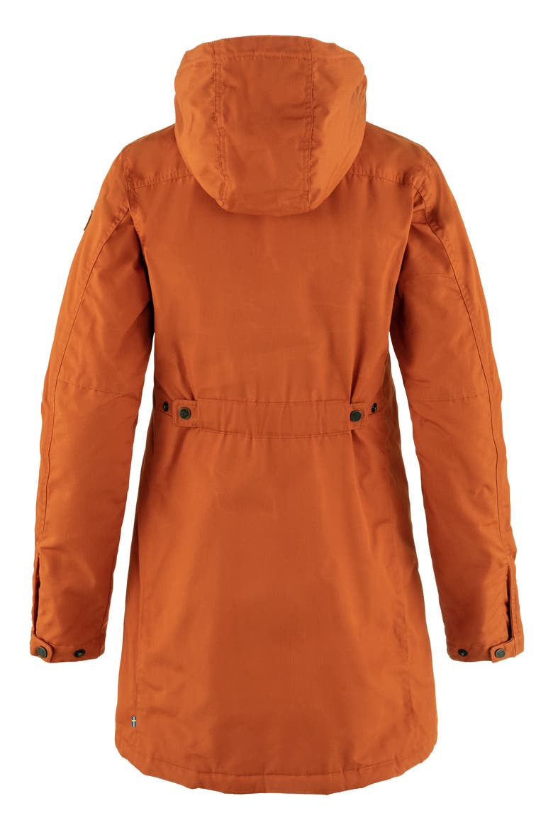 Kiruna Water Resistant Parka, Alternate, color, TERRACOTTA BROWN