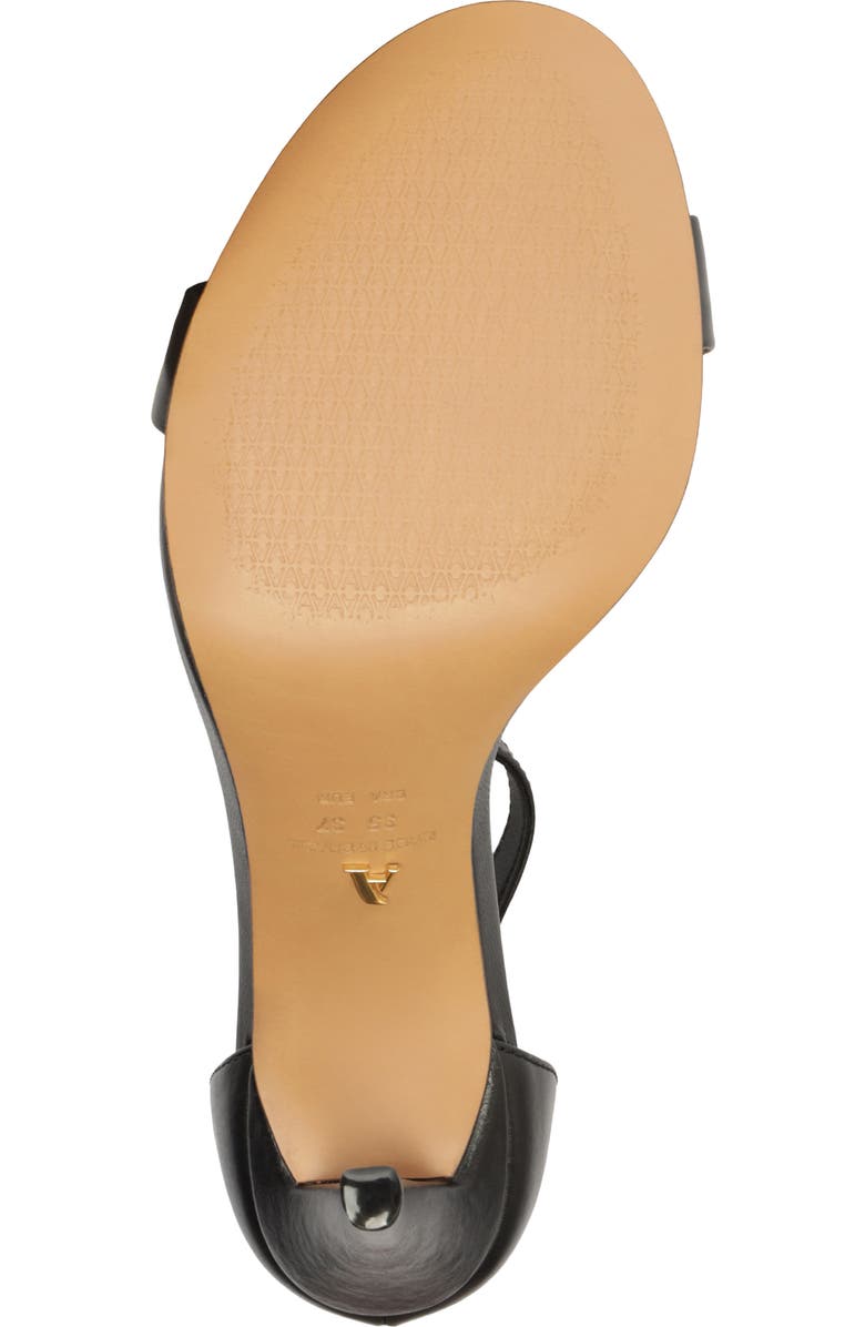 Arezzo Isabelli Ankle Strap Sandal, Alternate, color, Black