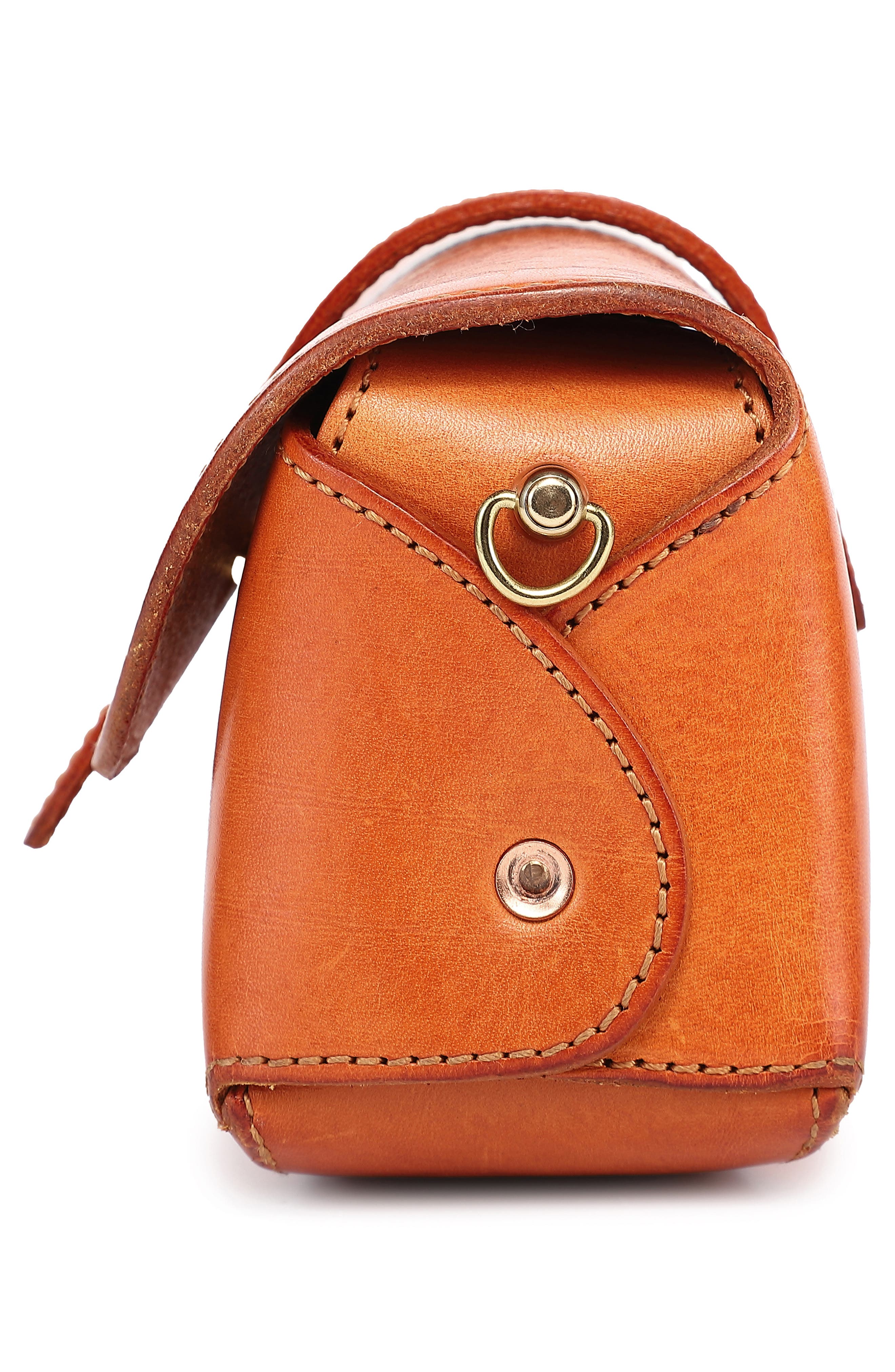 OLD TREND Pamela Leather Crossbody Bag, Alternate, color, Caramel