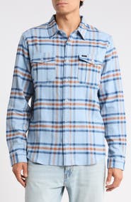 RVCA Hughes Plaid Flannel Shirt