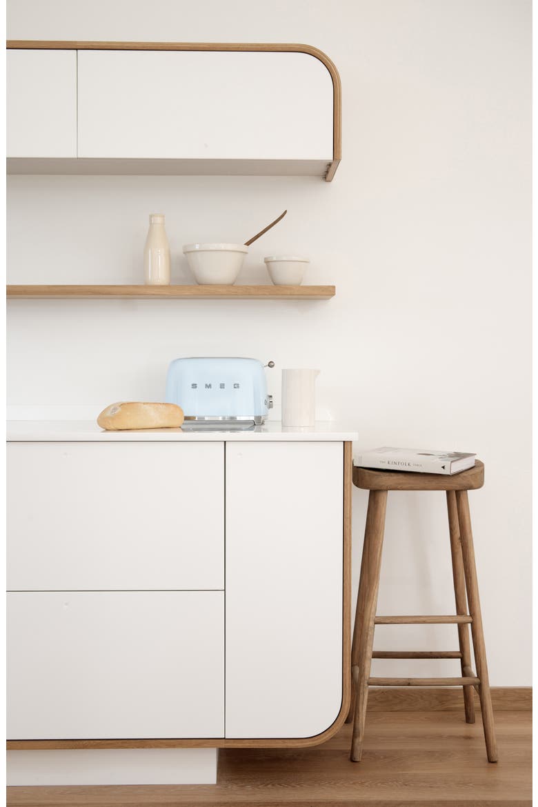 50s Retro Style Two-Slice Toaster, Alternate, color, MATTE JADE