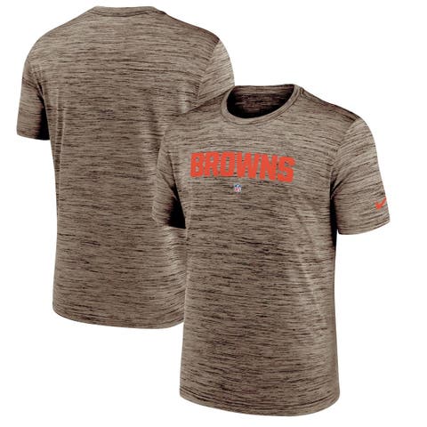 Men's Nike Brown Cleveland Browns Velocity Performance T-Shirt