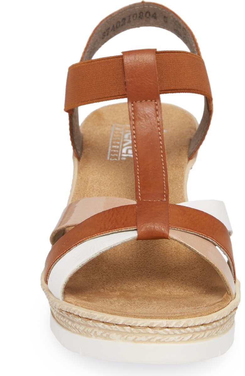 Rieker Antistress Fanni 95 Espadrille Wedge Sandal, Alternate, color,
