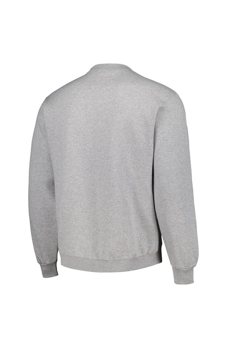 Champion Men's Champion Heather Gray Northwestern Wildcats High Motor Pullover Sweatshirt, Alternate, color, 