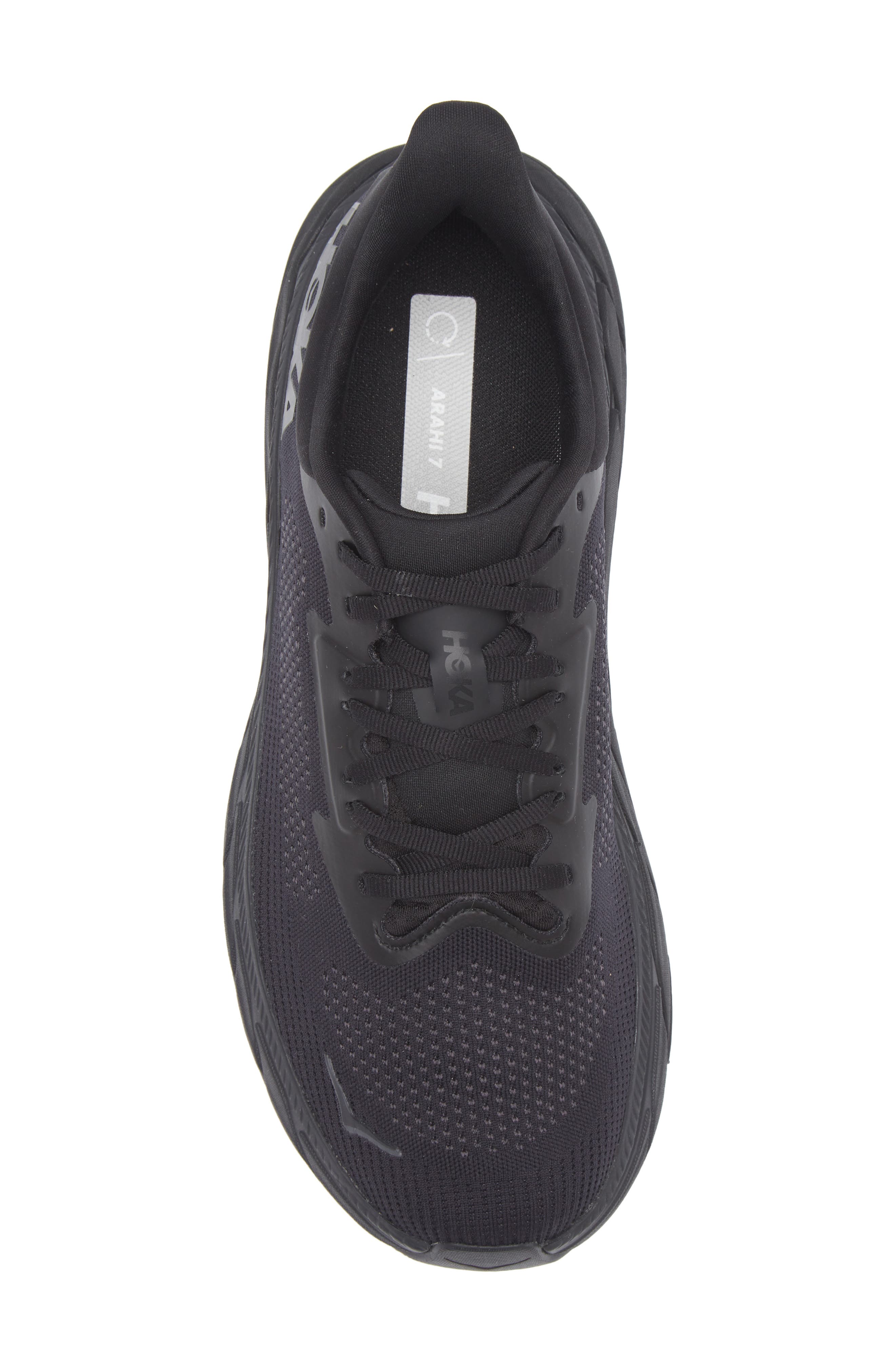 Arahi 7 Running Shoe, Alternate, color, BLACK / BLACK