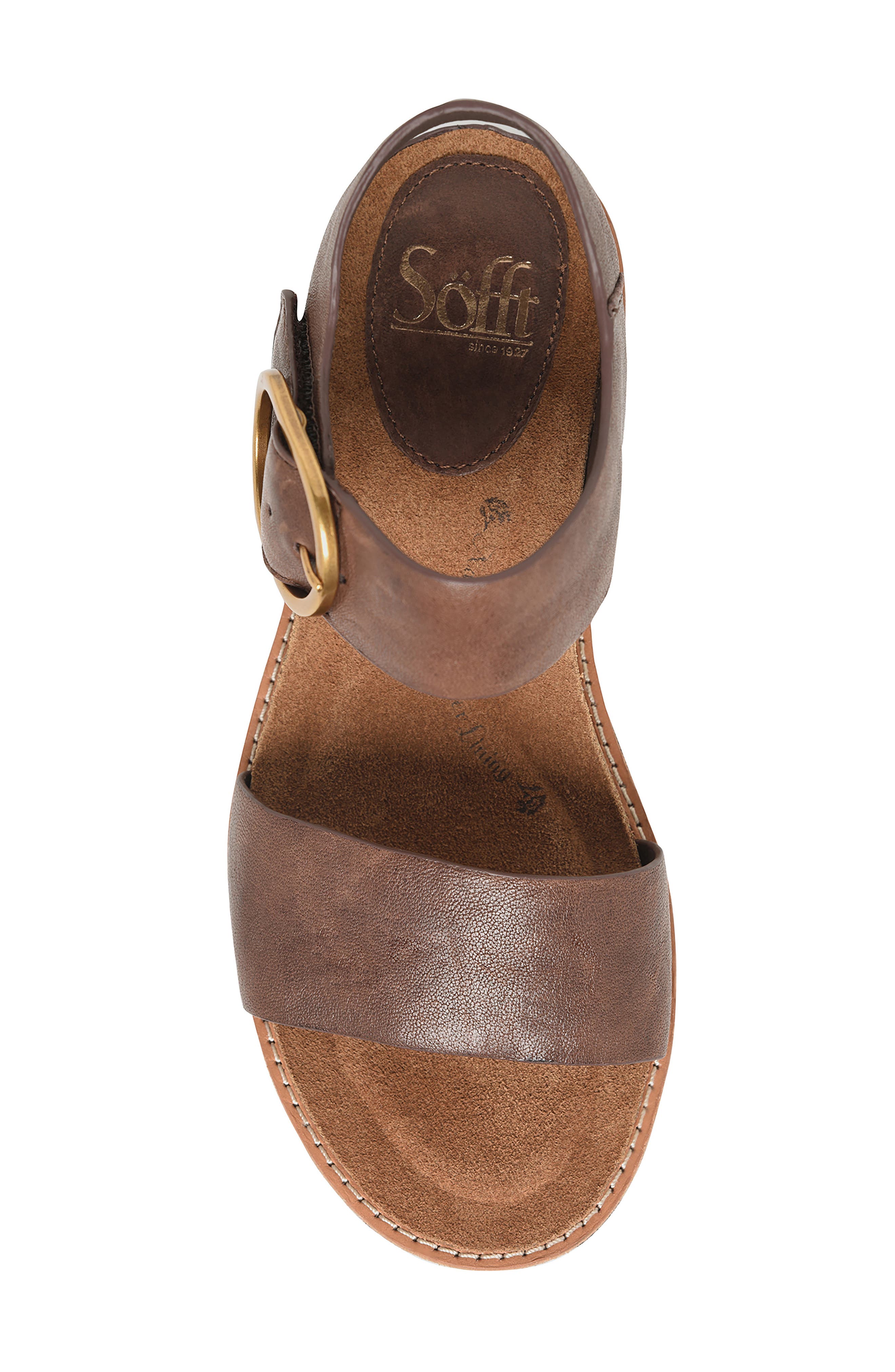 Söfft Bali Sandal, Alternate, color, Brown