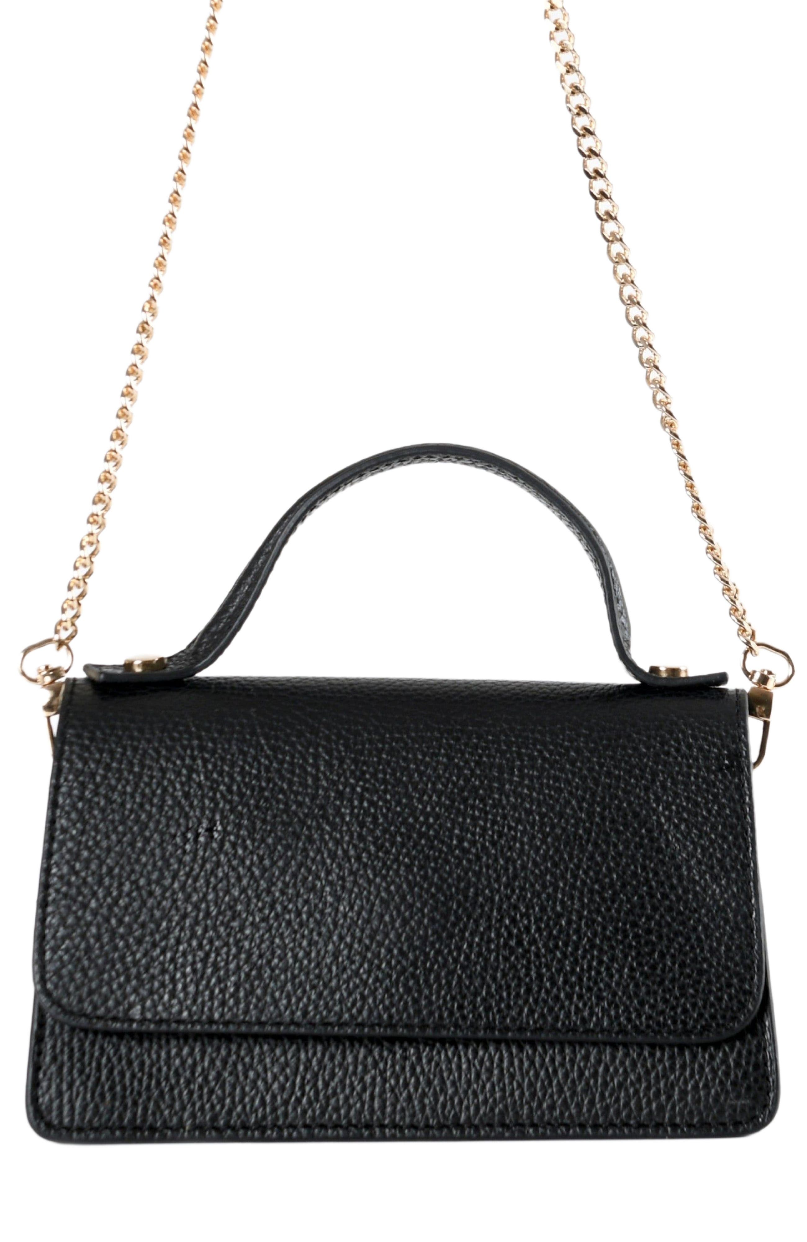 Forever & Always Shoes Chiara Leather Mini Doctor Bag, Alternate, color, 