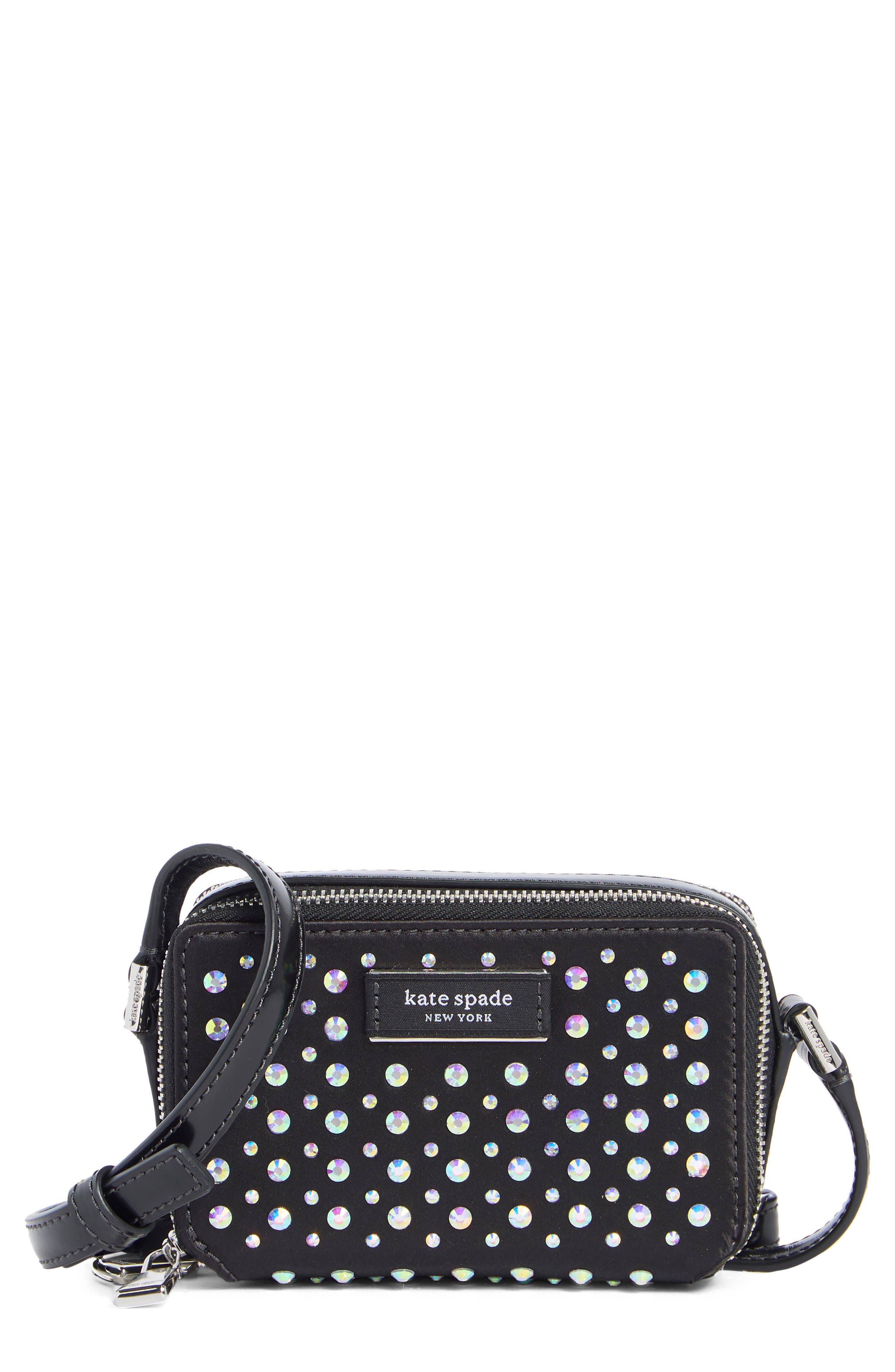 Kate Spade New York zip micro crossbody bag