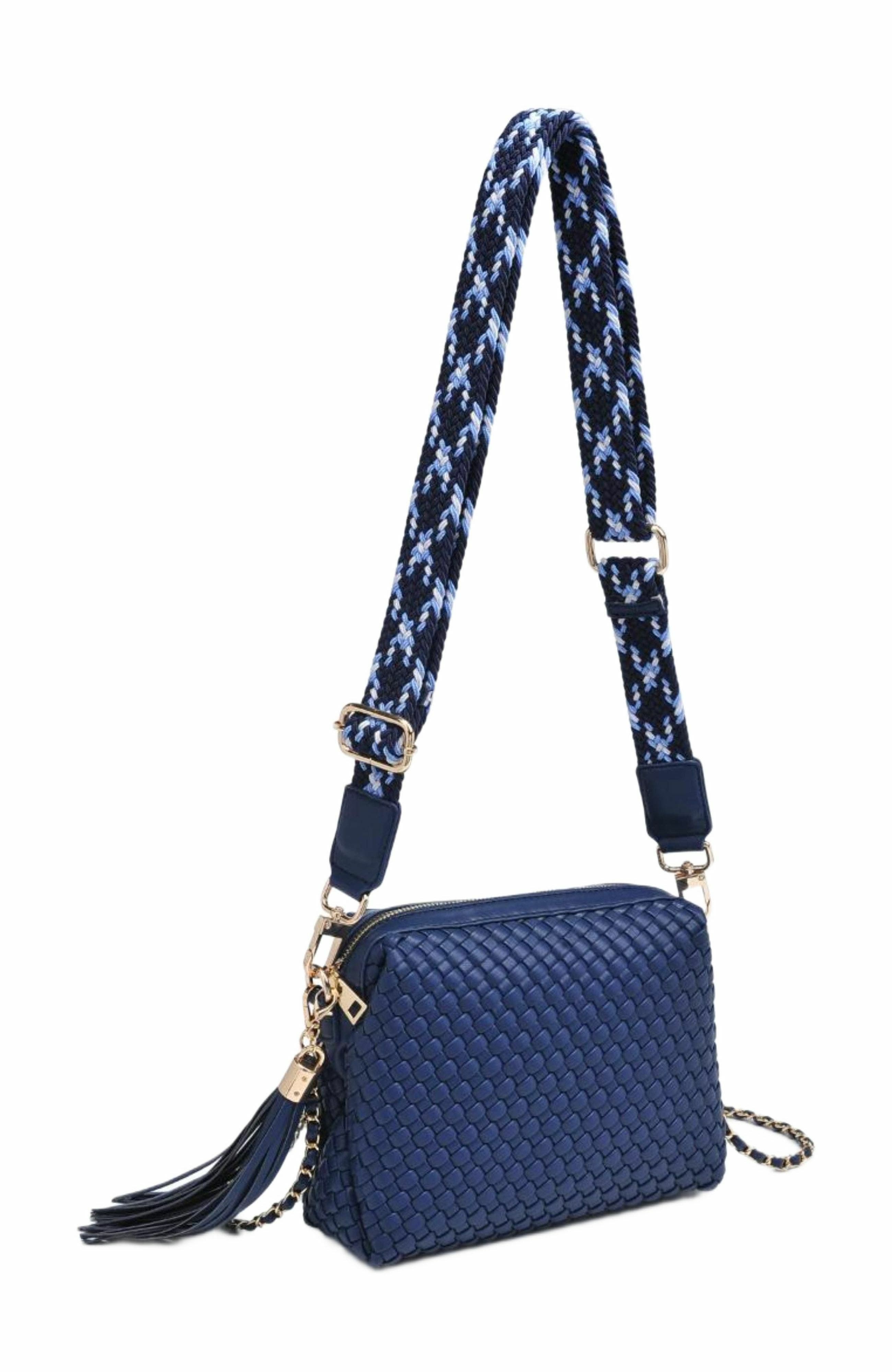 Roxana Crossbody, Alternate, color, Navy