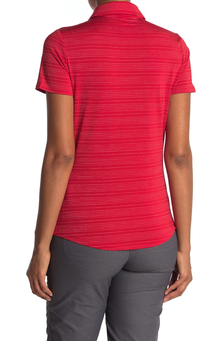 adidas Golf Mini Dot Golf Polo, Alternate, color, 