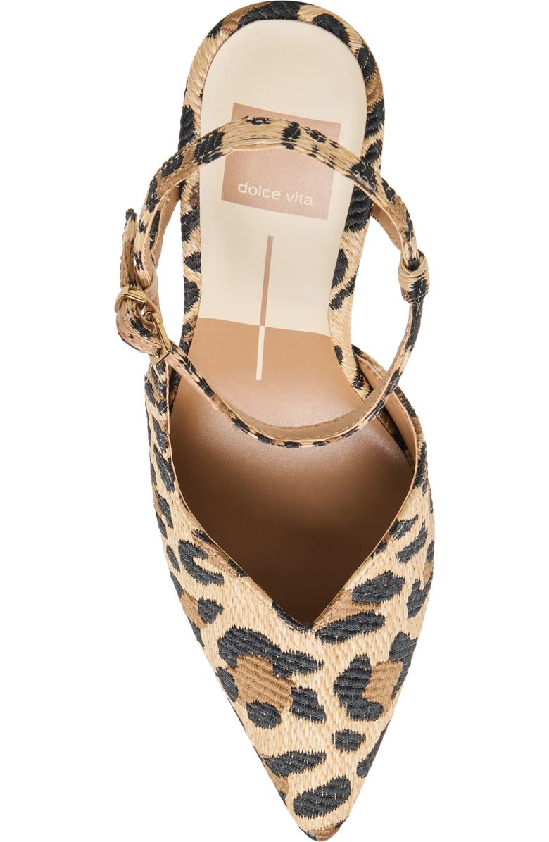 Dolce Vita Karly Embellished Pump, Alternate, color, Leopard Raffia