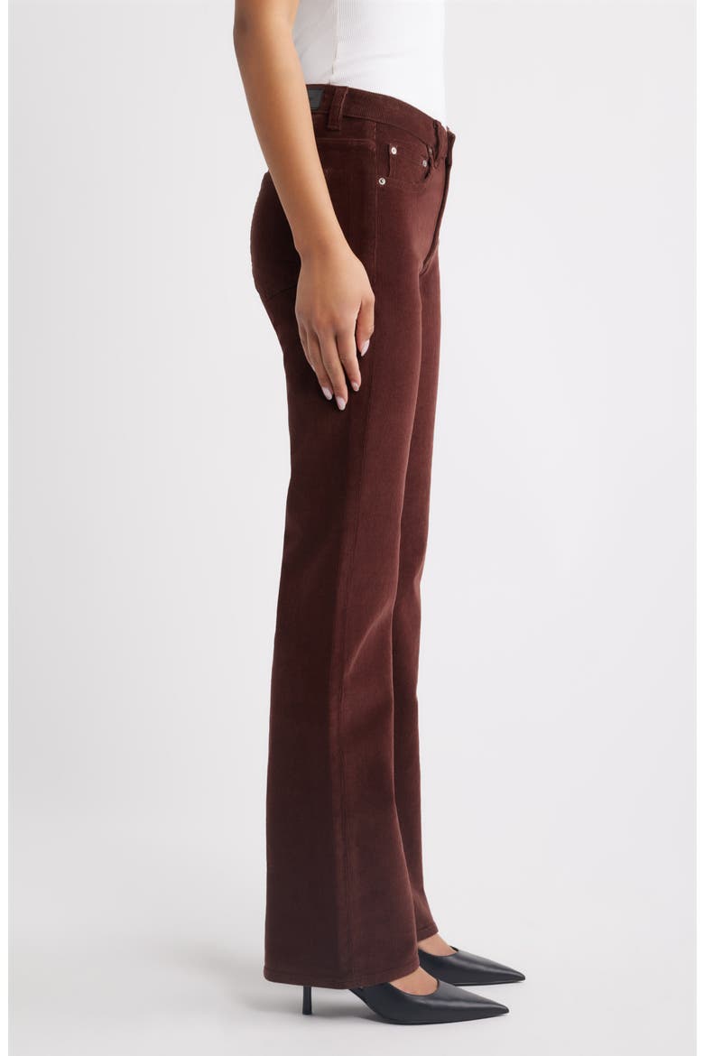 Bella Mid Rise Slim Bootcut Corduroy Jeans, Alternate, color, SYRAH CORD