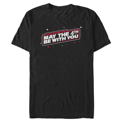 Men's May The Fourth Red Outline T-Shirt