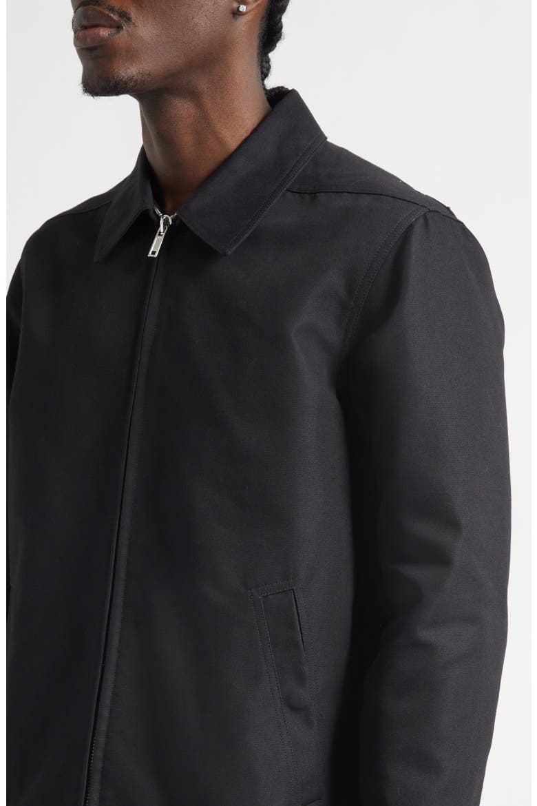 Brad Cotton Blend Jacket, Alternate, color, BLACK