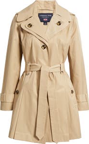 London Fog Single Breasted Trench Coat