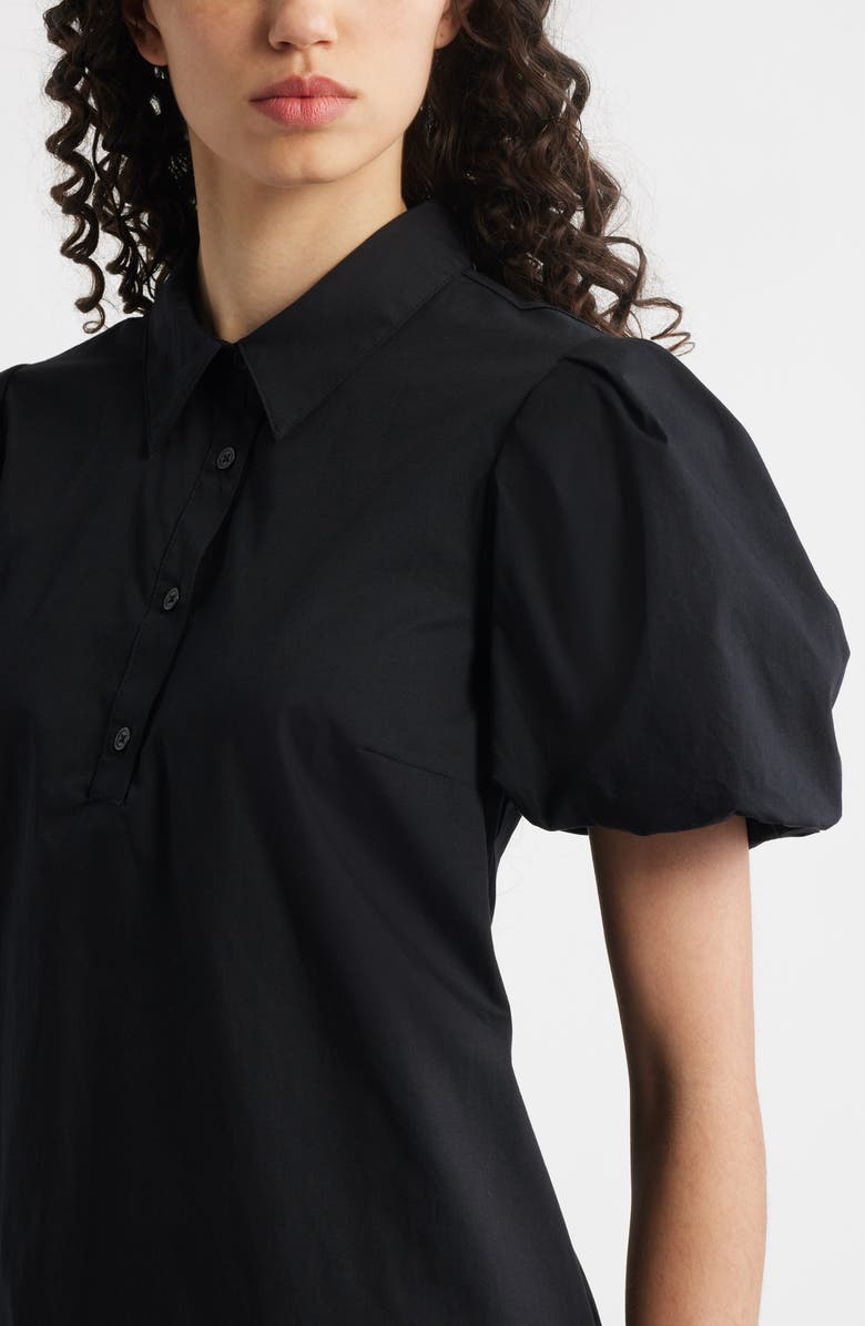 Halogen<sup>®</sup> Puff Sleeve A-Line Shirtdress, Alternate, color, 