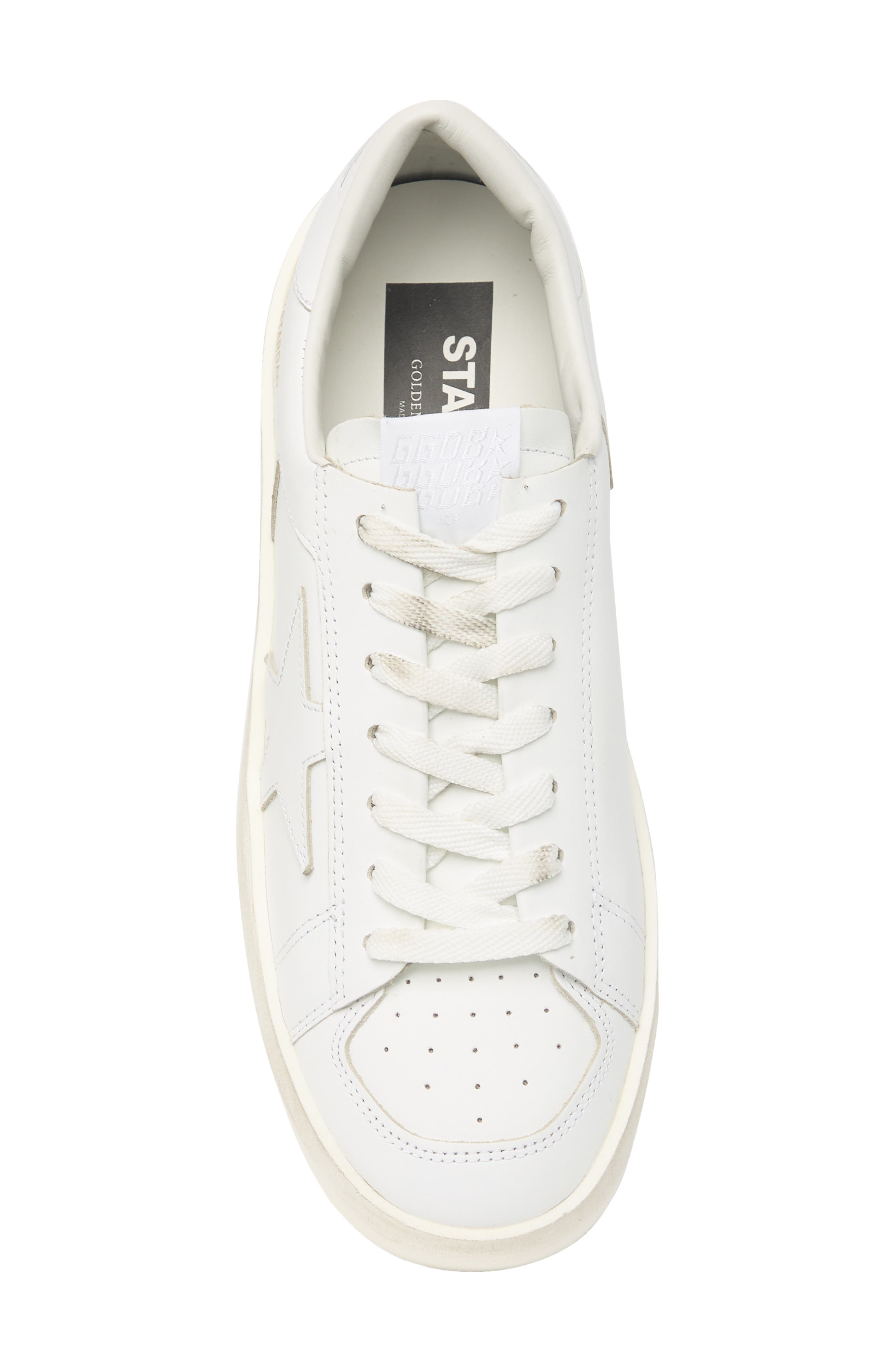 Golden Goose Stardan Low Top Sneaker, Alternate, color, Optic White