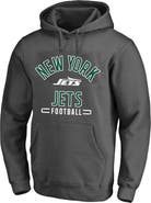 FANATICS Men's Fanatics Heather Charcoal New York Jets Big & Tall Pullover Hoodie