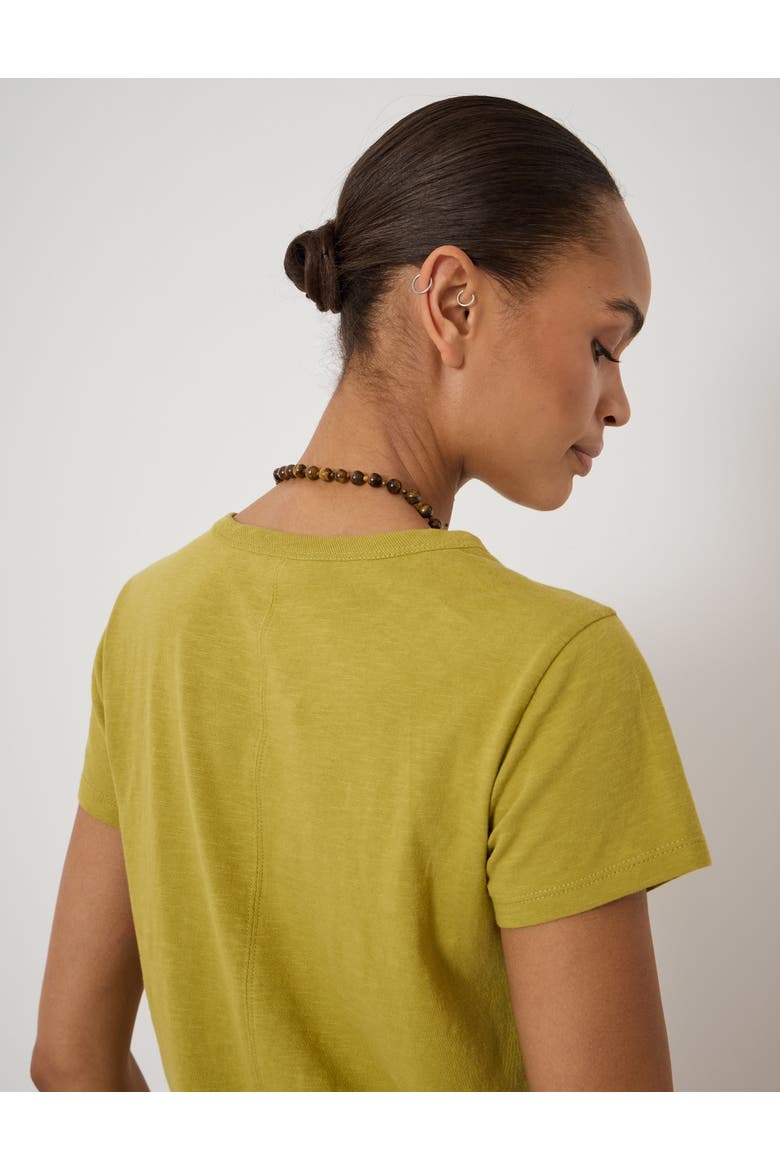 Crew Neck T-Shirt, Alternate, color, Olive Green